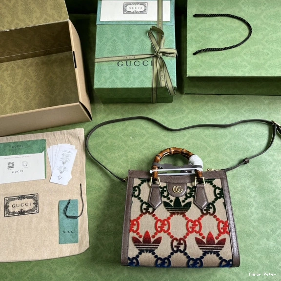 Hyperpeter adidas Small x Gucci Tote Bag Diana 0715